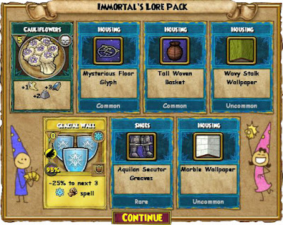 Wizard101: Immortal's Lore Pack Review | Swordroll's Blog