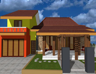 Desain Rumah Joglo Minimalis Terbaru dan Asri