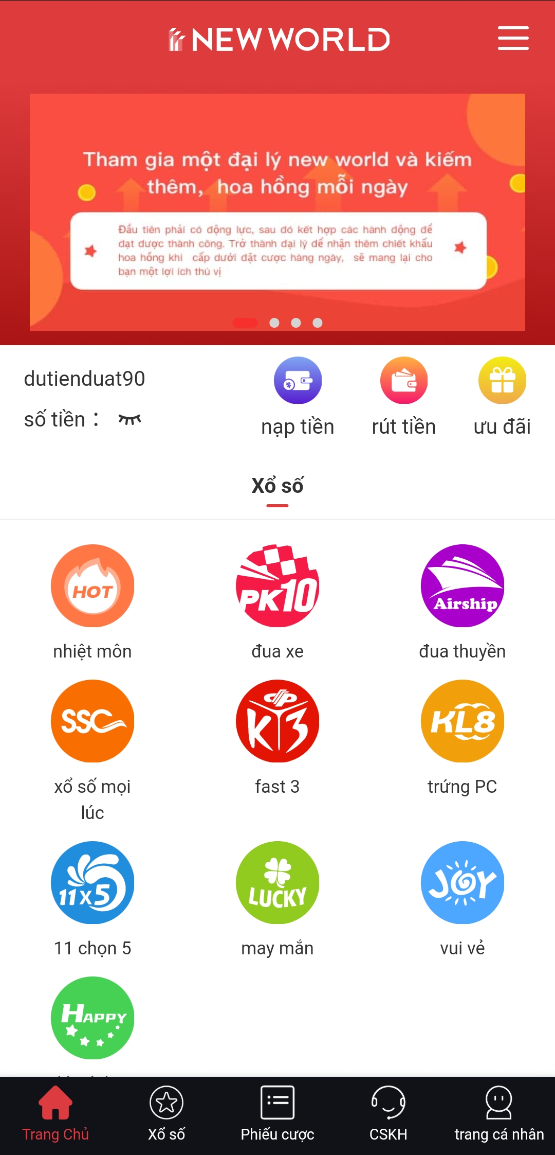 Tải app new-world cho android