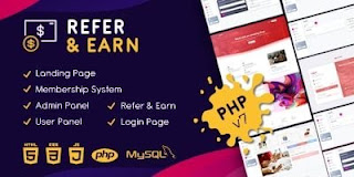 Refer and Earn with PHP Script v1.1.0 - Nulled