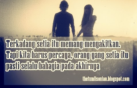 Gambar Foto DP BBM Cinta Sejati Romantis  Caption 