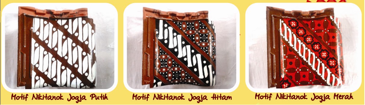 Genteng Keramik Pola Batik ECHO BI
