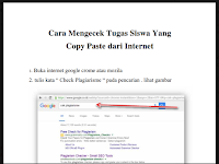 Cara Mengetahui Tugas Siswa Yang Copy Paste Dari Internet