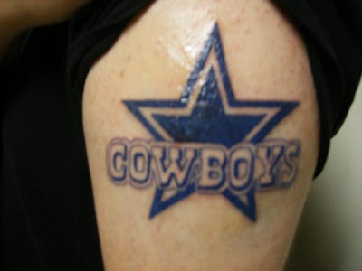 Dallas Cowboy Tattoo Design Picture Gallery - Dallas Cowboy Tattoo Ideas