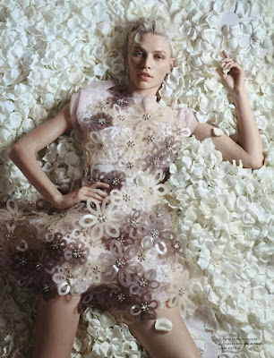 Aline Weber in Numero #132 April 2012 by Liz Collins