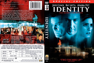 Filme Identidade (Identity) DVD Capa