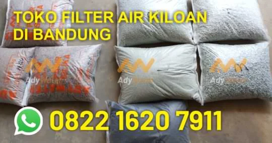 jual karbon aktif kiloan, jual pasir silika kiloan