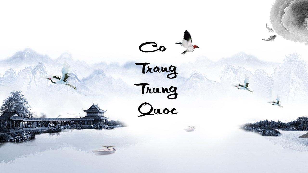 Cổ Trang Trung Quốc PPT