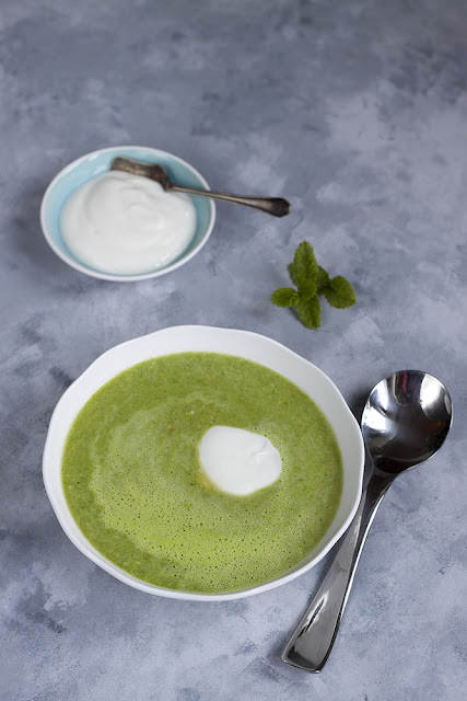 jak zrobić zupe z zielonego groszku