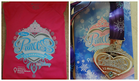 princess half marathon medal