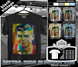 Kaos Pop Arts Steven Gerrard