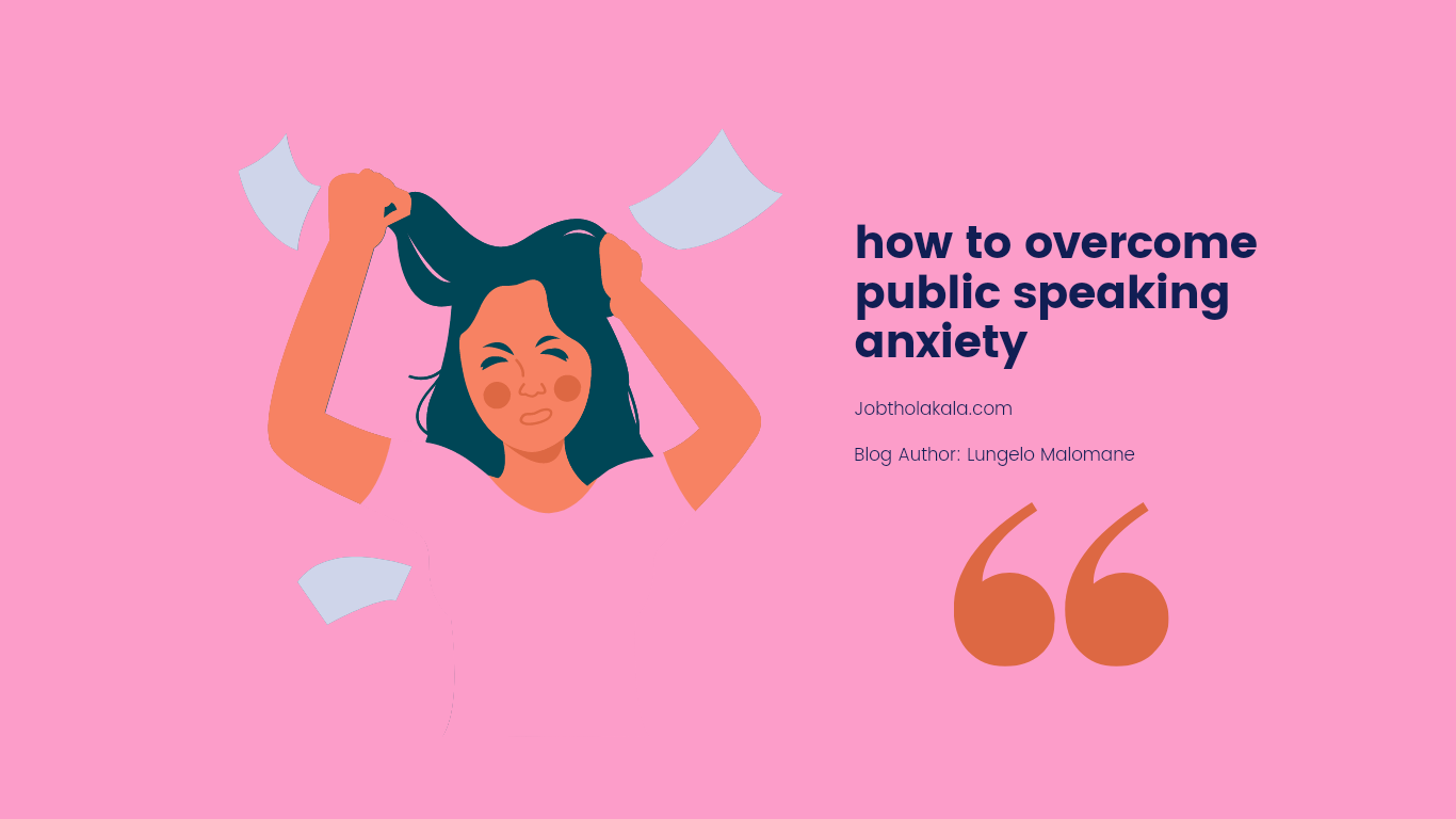 how to overcome public speaking anxiety