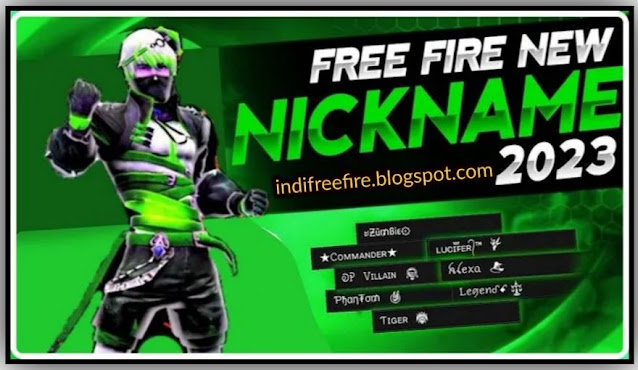 Top Best Free Fire Max India nicknames in 2023