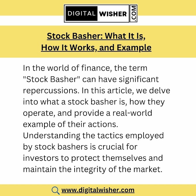 Stock Basher: What It Is, How It Works, and Example