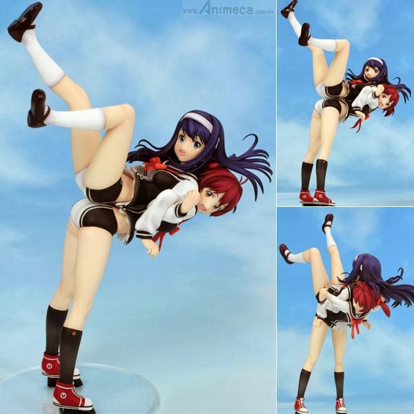 AKANE ISSHIKI & AOI FUTABA FIGURE Vividred Operation Griffon Enterprises