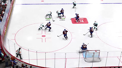 NHL 24: The ice arena transforms into an arena of high-speed action and skill.