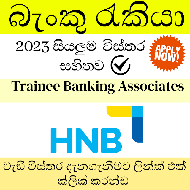 Hatton National Bank /Trainee Banking Associates