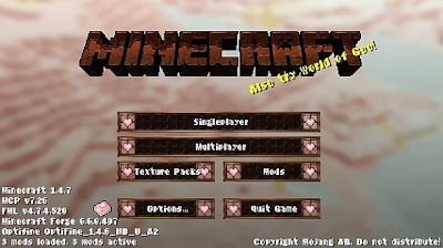 High on Sugar Resource + Texture Pack 1.7.2/1.6.4/1.6.2