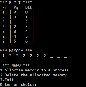 C code for Page Replacement Algorithm