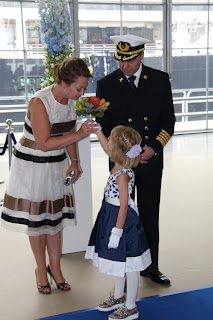 Canadian Captain Emiel de Vries with family. Photograph by Janie Robinson, Travel Writer