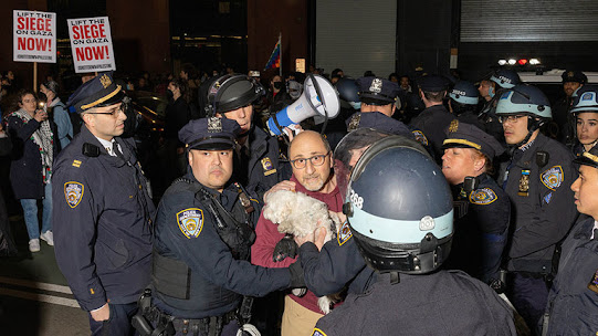 academia New York University Palestine solidarity protests Gaza genocide police arrests suppression censorship student activism organizing dissent