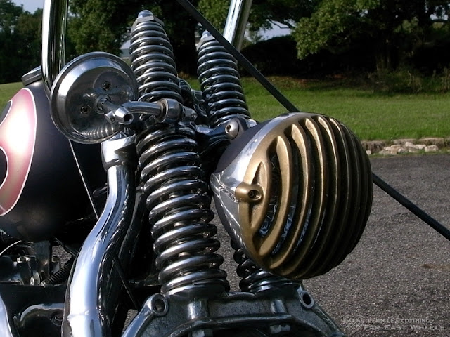 Harley Davidson Shovelhead By Far East Wheels Hell Kustom