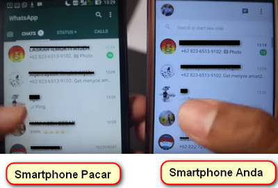 cara menyadap whatsapp orang lain tanpa meminjam hp nya