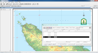 How to coordinate in a raster map