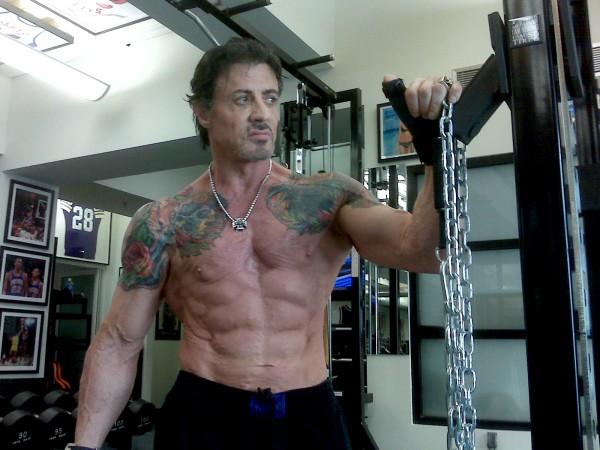 stallone tattoos