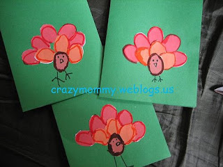 Homemade Thanksgiving Cards For Kids