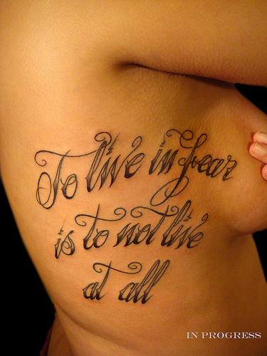 Tattoo Lettering