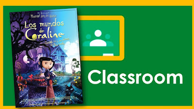 Guía de comprensión lectora para la obra Coraline adaptada a Formularios de Classroom