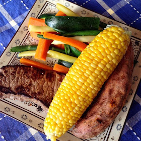 Steak with lots of Vegetables