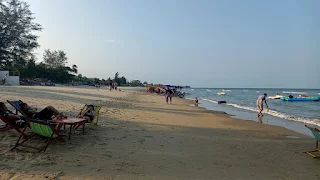 Pranburi beach in South Thailand