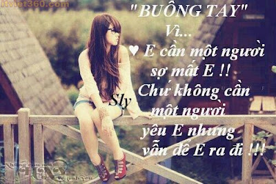 Những câu nói hay về tình yêu, em buông tay vì...