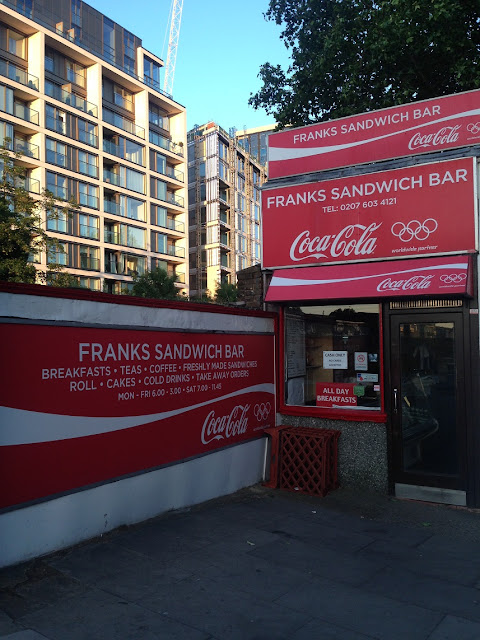 Frank's Sandwich Bar, Kensington Olympia, London