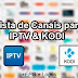 LISTA DE CANAIS PARA IPTV, PLAYLISTV E KODI ATUALIZADAS EM 03/12/2016