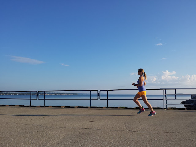 Early Morning Run - TART Trail - Traverse City