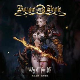 Elven Warrior woman metal cd cover