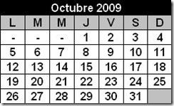 Octubre 2009