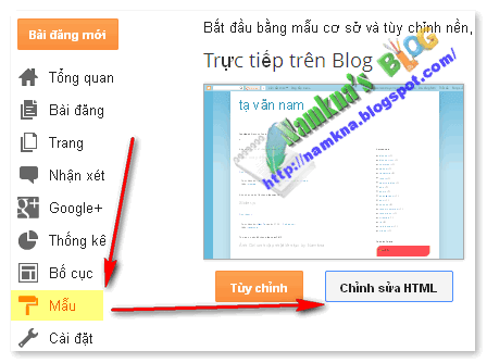 Edit HTML (Chỉnh sửa HTML)