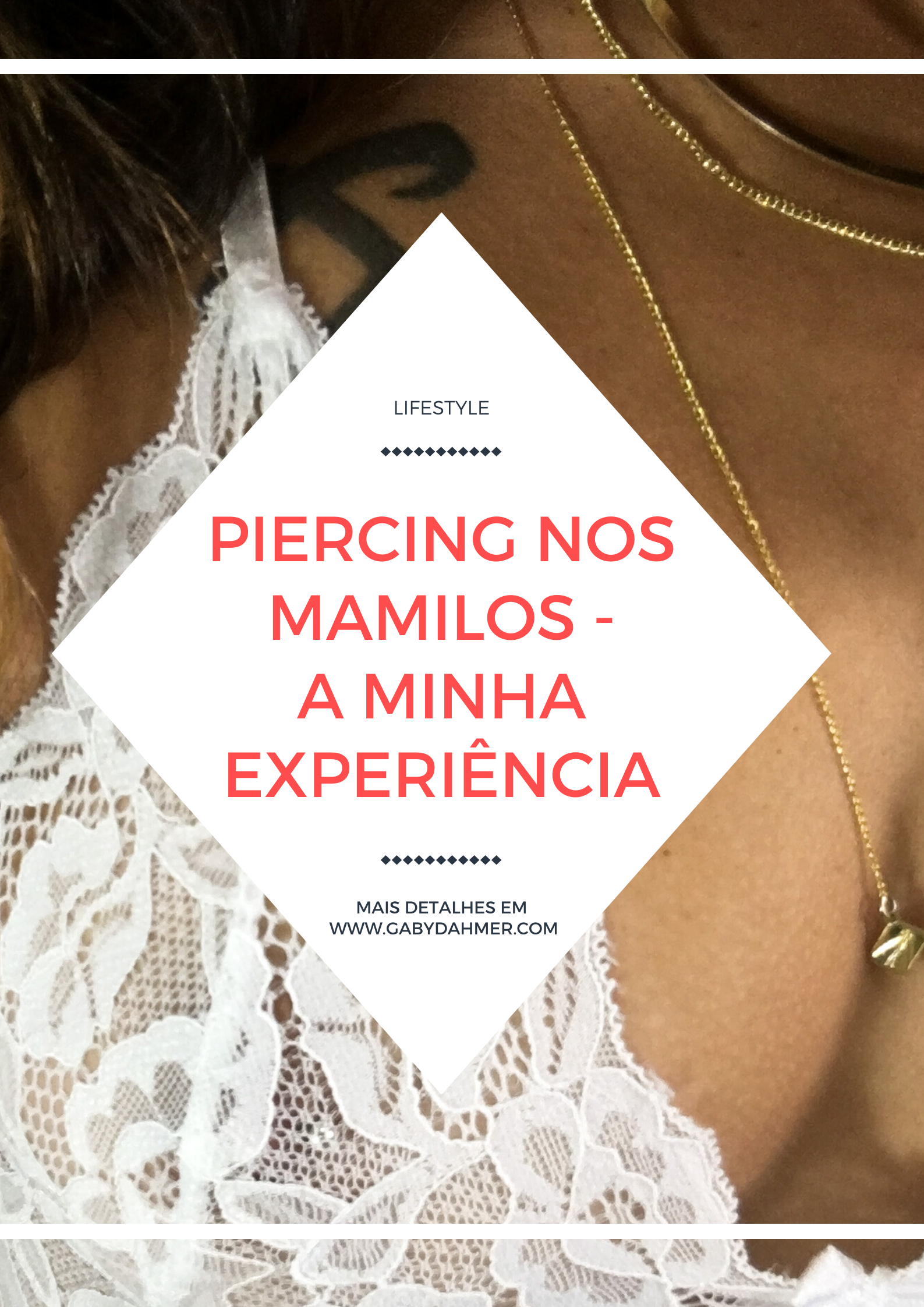 Respondendo algumas curiosidades sobre o piercing nos mamilos, de acordo com minhas experiências.