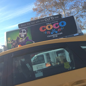pixar coco taxi new york