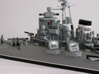 Lego Battleship on Lego Moc  Ijn Mikado 1945  Japanese Heavy Cruiser