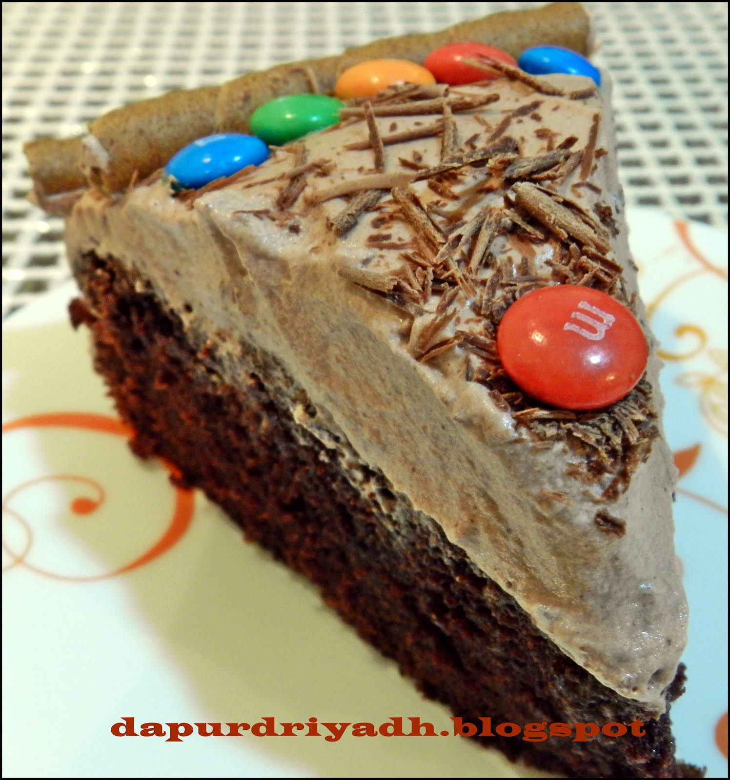 Dapur di Riyadh: Kek Coklat Tanpa Butter - Happy 9th 