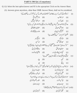 PPSC-Urdu-MCQS Past-Papers (1)