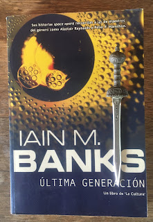 Portada del libro Última generación, de Iain M. Banks