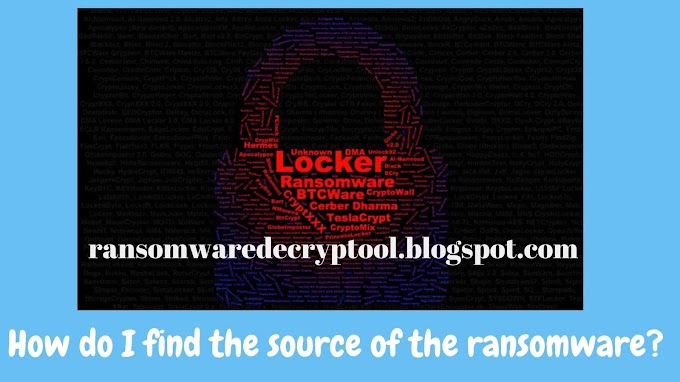 Find the source of ransomware
