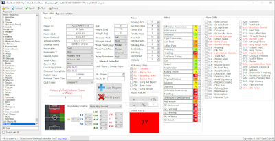 eFootball 2024 Player Data Editor by Devil Cold52