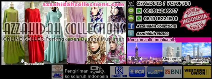 Online Seller Perlengkapan Busana Muslimah  Kerudung 